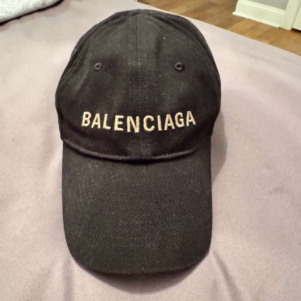 Balenciaga Black Cap